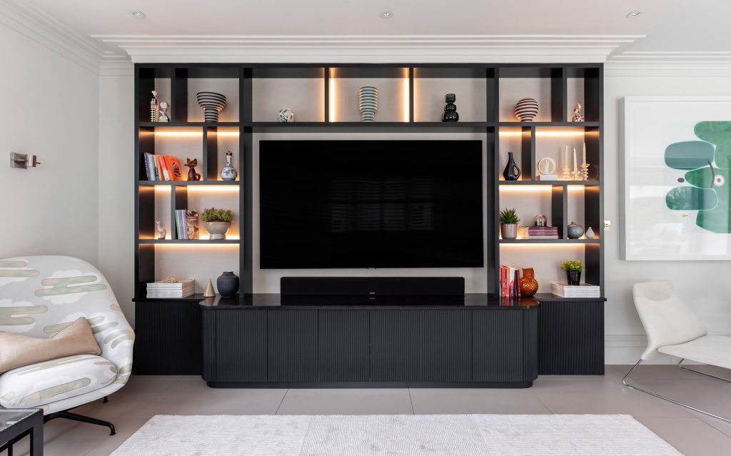 bespoke fitted media units